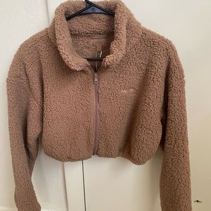 Skims Teddy crop Jacket